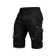 LEIB FLEX rövid munkanadrág fekete-szürke -46()