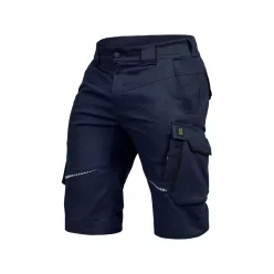 LEIB FLEX rövid munkanadrág tengerkék-fekete -46()