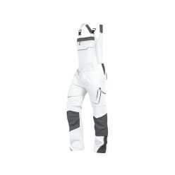 LEIB FLEX kantáros munkanadrág fehér-szürke -58()