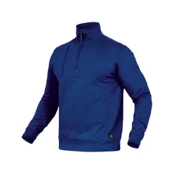 LEIB FLEX PAUL cipzáras pulóver királykék -3XL()