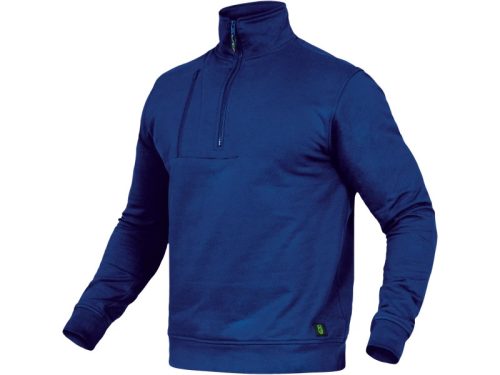 LEIB FLEX PAUL cipzáras pulóver királykék -2XL()