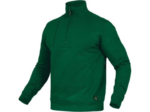 LEIB FLEX PAUL cipzáras pulóver zöld -XL()