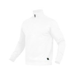 LEIB FLEX PAUL cipzáras pulóver fehér -3XL()