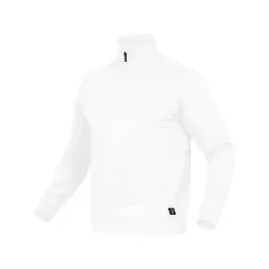 LEIB FLEX PAUL cipzáras pulóver fehér -2XL()