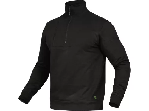 LEIB FLEX PAUL cipzáras pulóver fekete -XL()