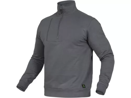 LEIB FLEX PAUL cipzáras pulóver szürke -3XL()