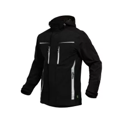 LEIB FLEX átmeneti softshell kabát fekete -2XL()