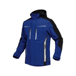 LEIB FLEX átmeneti softshell kabát királykék-fekete -S()