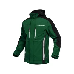LEIB FLEX átmeneti softshell kabát zöld-fekete -4XL()