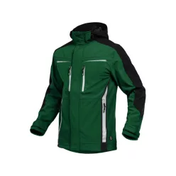 LEIB FLEX átmeneti softshell kabát zöld-fekete -M()