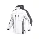 LEIB FLEX átmeneti softshell kabát fehér-szürke -5XL()