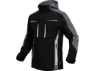 LEIB FLEX átmeneti softshell kabát fekete-szürke -5XL()