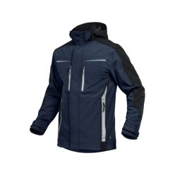 LEIB FLEX átmeneti softshell kabát tengerkék-fekete -M()