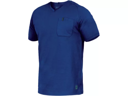 LEIB flex uwe v-nyakú póló királykék -4xL leibwächter termék – munkaruházat