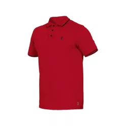 LEIB FLEX JENS galléros póló piros -7XL()