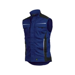 LEIB flex mellény királykék-fekete -2xL leibwächter termék – munkaruházat