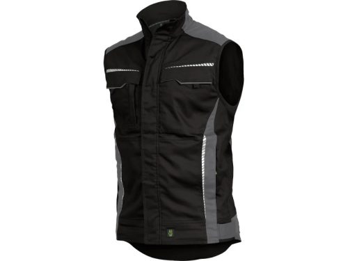 LEIB FLEX mellény fekete-szürke -5XL()