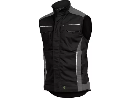 LEIB FLEX mellény fekete-szürke -5XL()