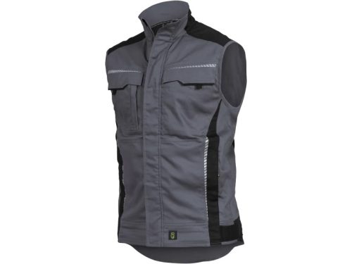 LEIB FLEX mellény szürke-fekete -4XL()