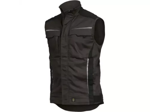LEIB flex mellény antracit-fekete -5xL leibwächter termék – munkaruházat