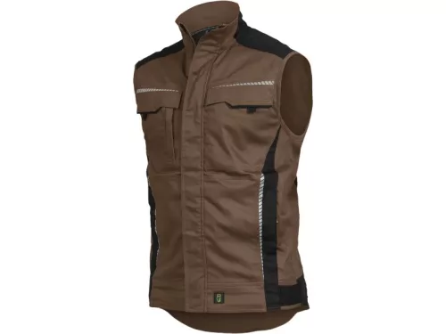 LEIB FLEX mellény mogyoróbarna -M()