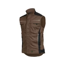 LEIB FLEX mellény mogyoróbarna -S()