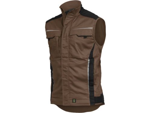 LEIB FLEX mellény mogyoróbarna -S()