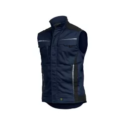 LEIB FLEX mellény tengerkék-fekete -7XL()