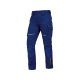 LEIB FLEX női derekas munkanadrág királykék-fekete -46()