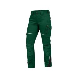 LEIB FLEX női derekas munkanadrág zöld-fekete -36()