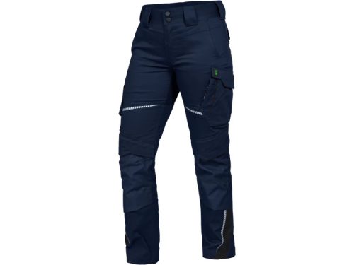 LEIB FLEX női derekas munkanadrág tengerkék-fekete -40()