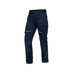 LEIB FLEX női derekas munkanadrág tengerkék-fekete -52()