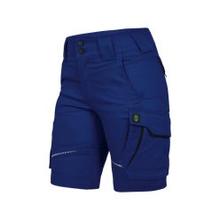 LEIB FLEX női rövid munkanadrág királykék-fekete -34()