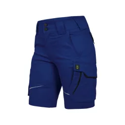 LEIB FLEX női rövid munkanadrág királykék-fekete -50()