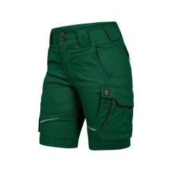 LEIB FLEX női rövid munkanadrág zöld-fekete -48()