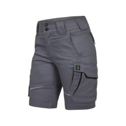 LEIB FLEX női rövid munkanadrág szürke-fekete -38()