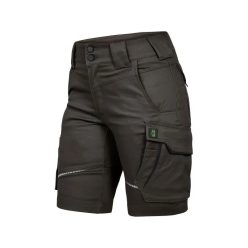 LEIB FLEX női rövid munkanadrág antracit-fekete -48()