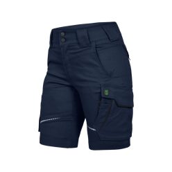 LEIB FLEX női rövid munkanadrág tengerkék-fekete -44()