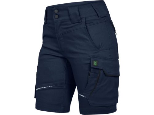 LEIB FLEX női rövid munkanadrág tengerkék-fekete -52()