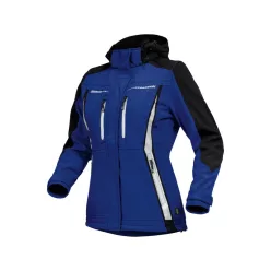   LEIB FLEX női átmeneti softshell kabát királykék-fekete -34()