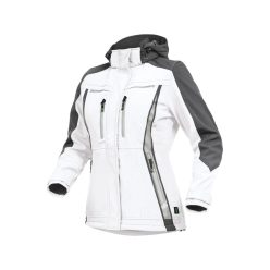   LEIB FLEX női átmeneti softshell kabát fehér-szürke -40()