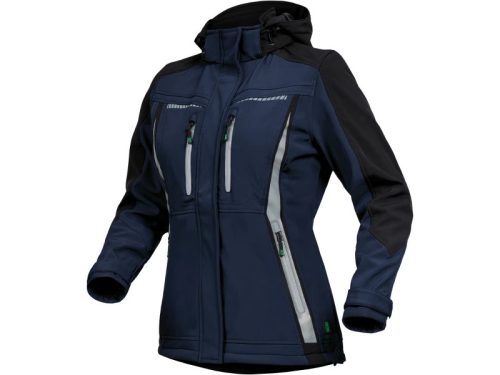 LEIB FLEX női átmeneti softshell kabát tengerkék-fekete -40()