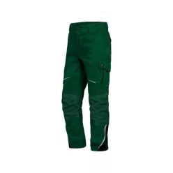 LEIB FLEX gyerek derekas munkanadrág zöld-fekete -104()