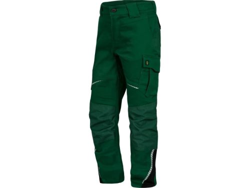 LEIB FLEX gyerek derekas munkanadrág zöld-fekete -116()