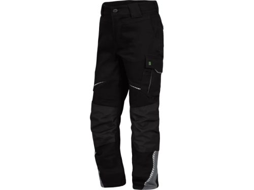 LEIB FLEX gyerek derekas munkanadrág fekete-szürke -116()