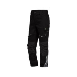 LEIB FLEX gyerek derekas munkanadrág fekete-szürke -128()