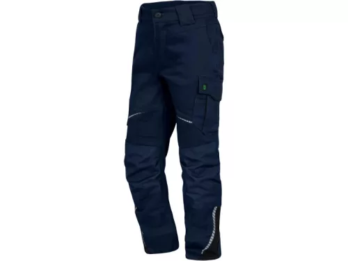 LEIB FLEX gyerek derekas munkanadrág tengerkék-fekete -152()