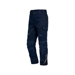   LEIB FLEX gyerek derekas munkanadrág tengerkék-fekete -164()