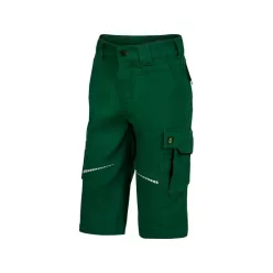   LEIB FLEX gyerek 3/4-es rövid munkanadrág zöld-fekete -128()