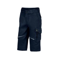   LEIB FLEX gyerek 3/4-es rövid munkanadrág tengerkék-fekete -104()